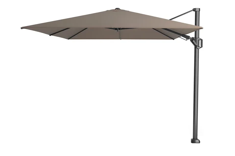 Platinum | Zweefparasol Challenger T² Premium 350 x 260 cm | Havanna