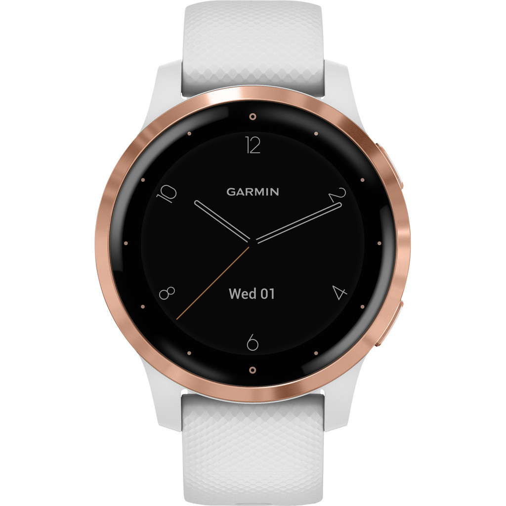 Garmin Vivoactive 4S Rosé Goud/Wit 40 mm