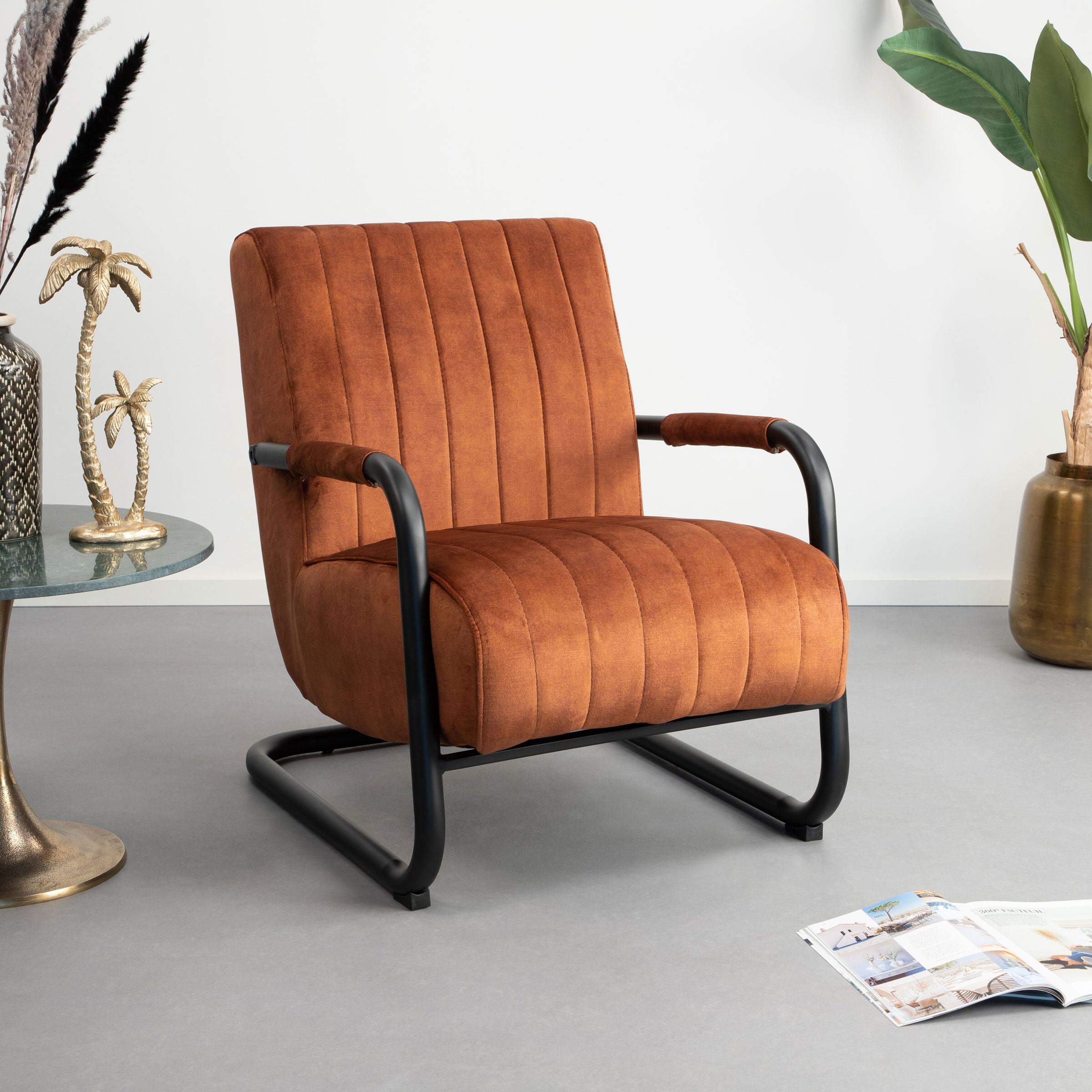 Sohome Fauteuil Raisa Velvet