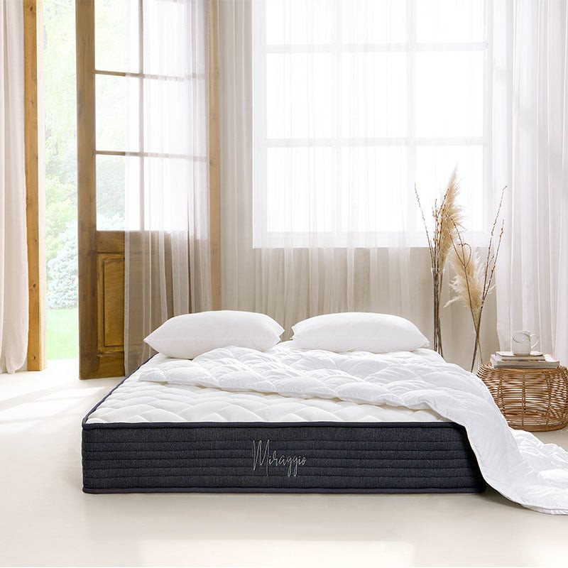 Matras Mirage - Maat 80 x 200 - 80x200 cm met Pocketveren Kern - Van Miraggio - Comfort: Medium - Dekbed-Discounter.nl