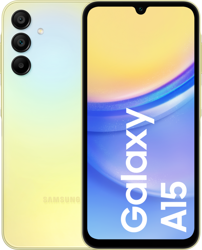 Samsung Galaxy A15 128GB Geel 4G