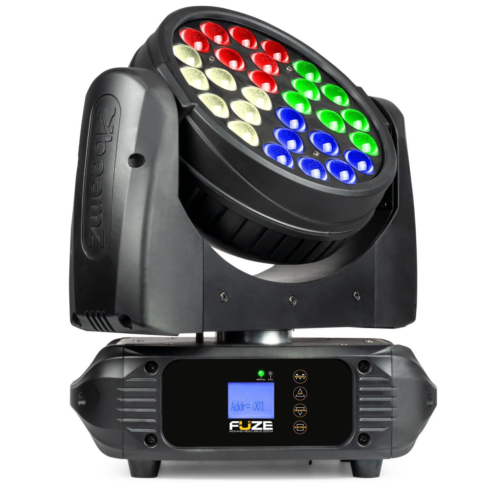 BeamZ FUZE2812 wash moving head met zoom - 28x 12W LED&apos;s