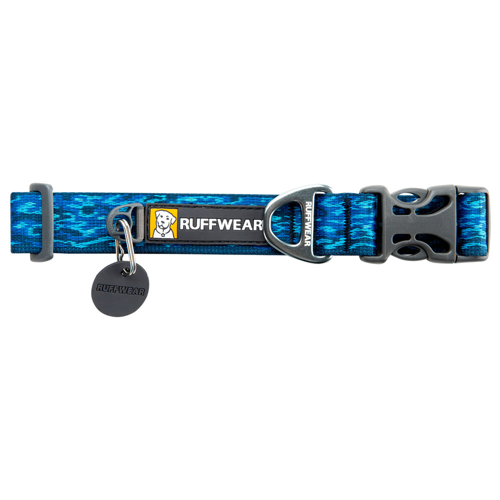 Ruffwear Hondenhalsband Flat Out Collar, blauw, Maat: 28cm-36cm