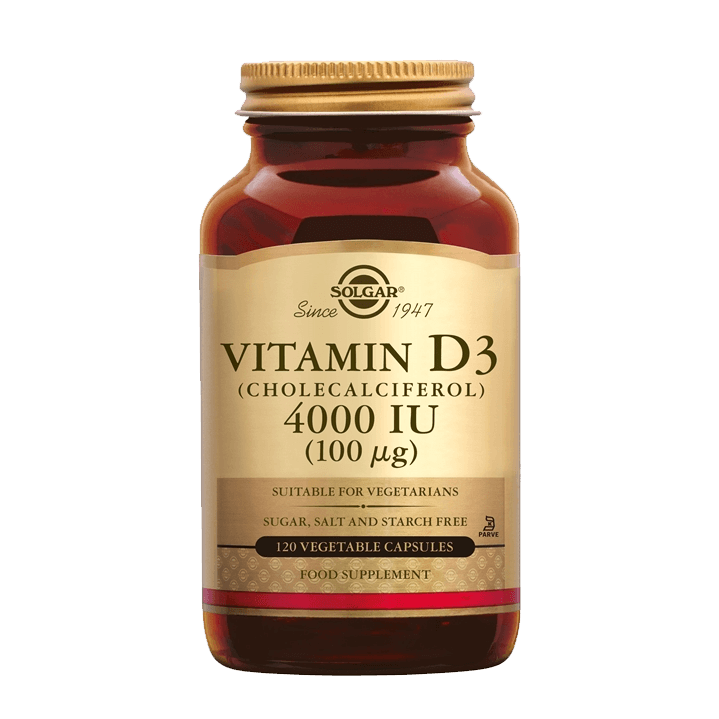 Solgar Vitamins - Vitamin D3 4000 IU