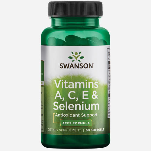 Swanson Ultra Vitamins A, C, E & Selenium - 60 softgels