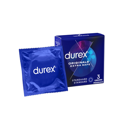 Durex Originals Extra Safe - Condoms - 3 Pieces