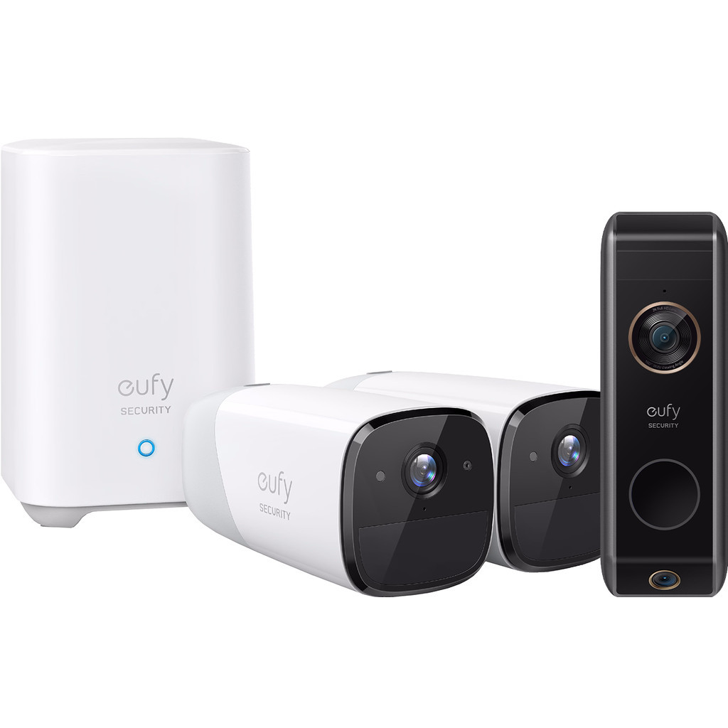 Eufycam 2 Pro 2-pack + Eufy Video Doorbell Dual 2 Pro