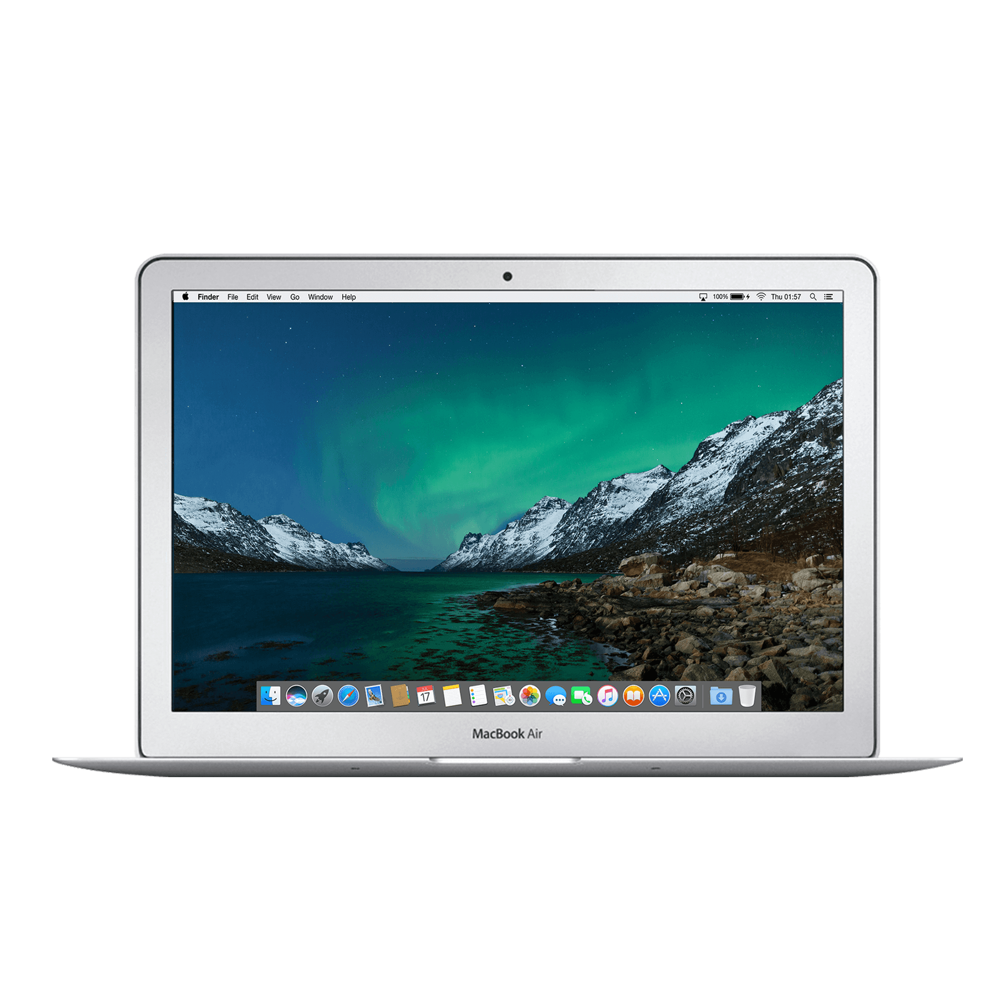 Refurbished MacBook Air 13 inch i5 1.8 8 GB 128 GB Licht gebruikt