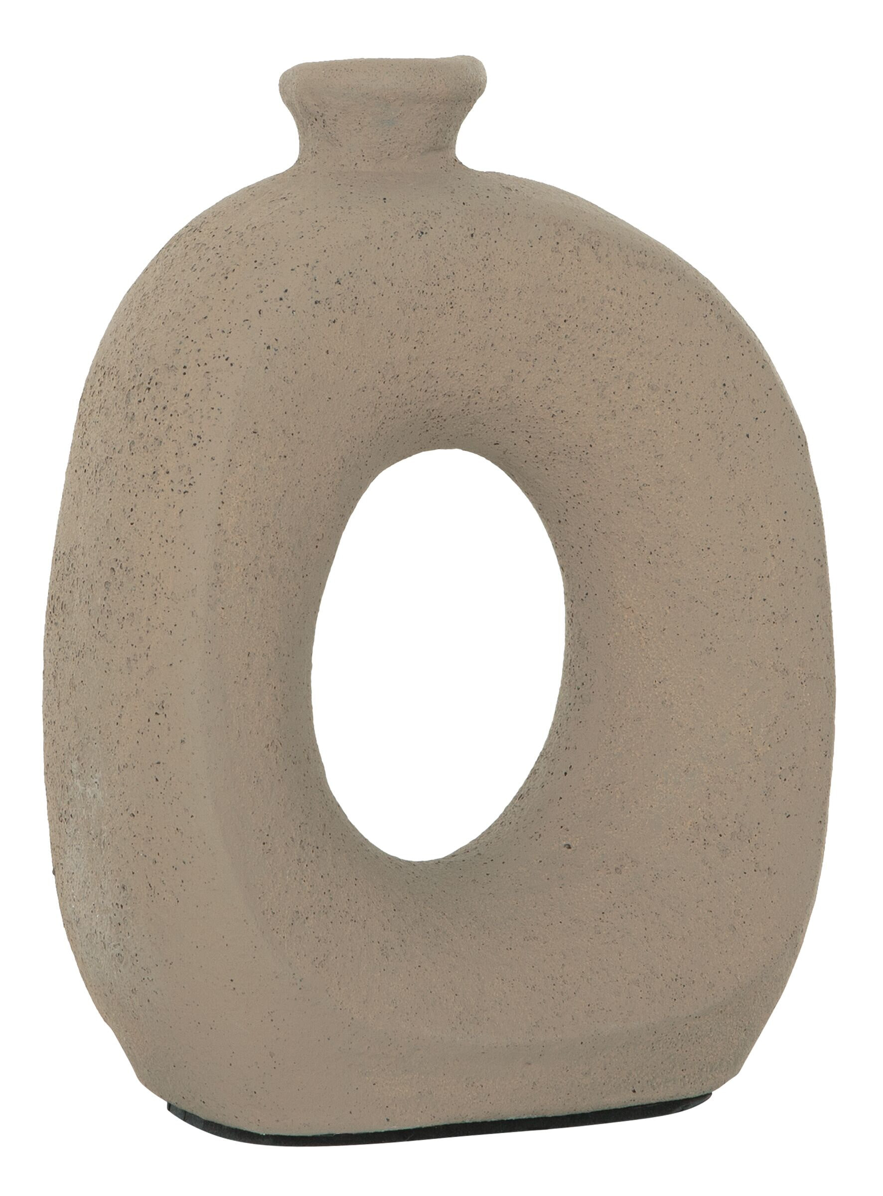 MUST Living Vaas 'Salda' Terracotta, 23cm, kleur Naturel