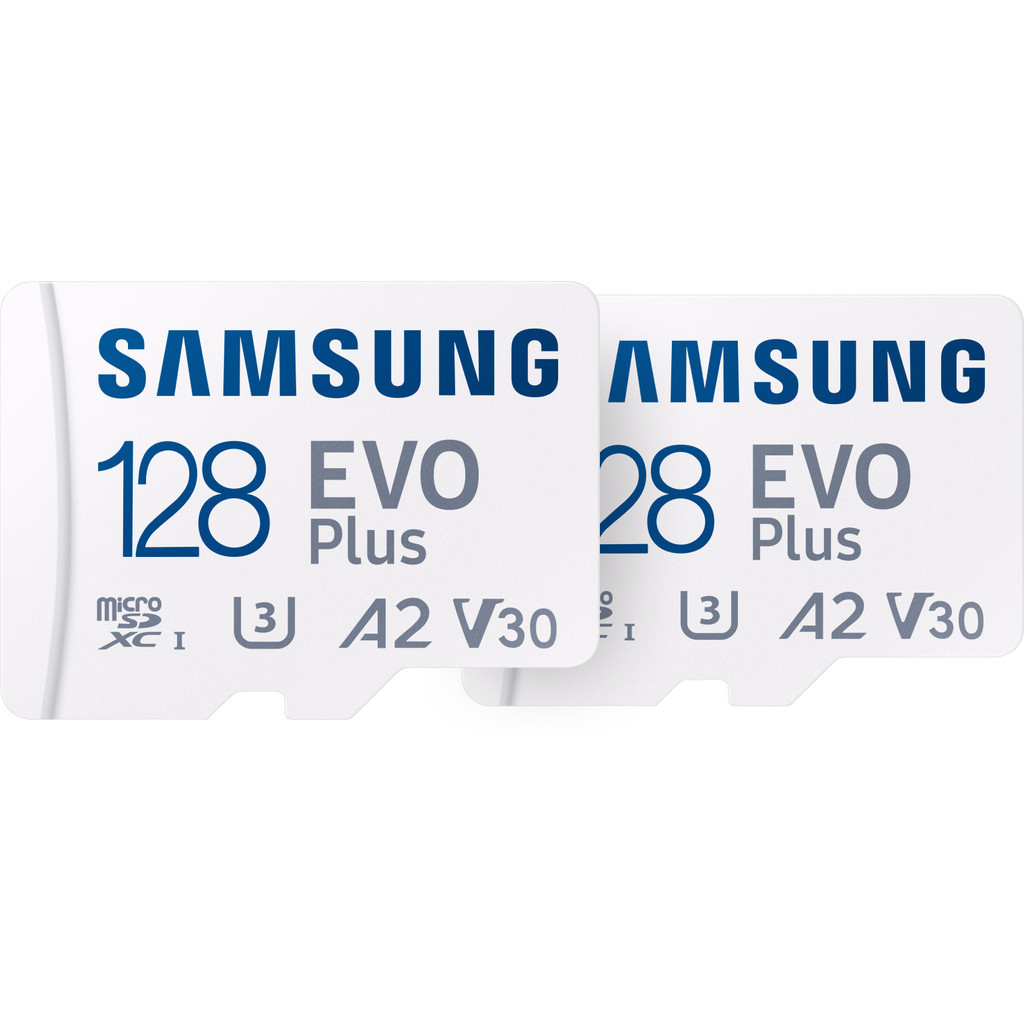 Samsung EVO Plus microSDXC 128GB - Duo Pack