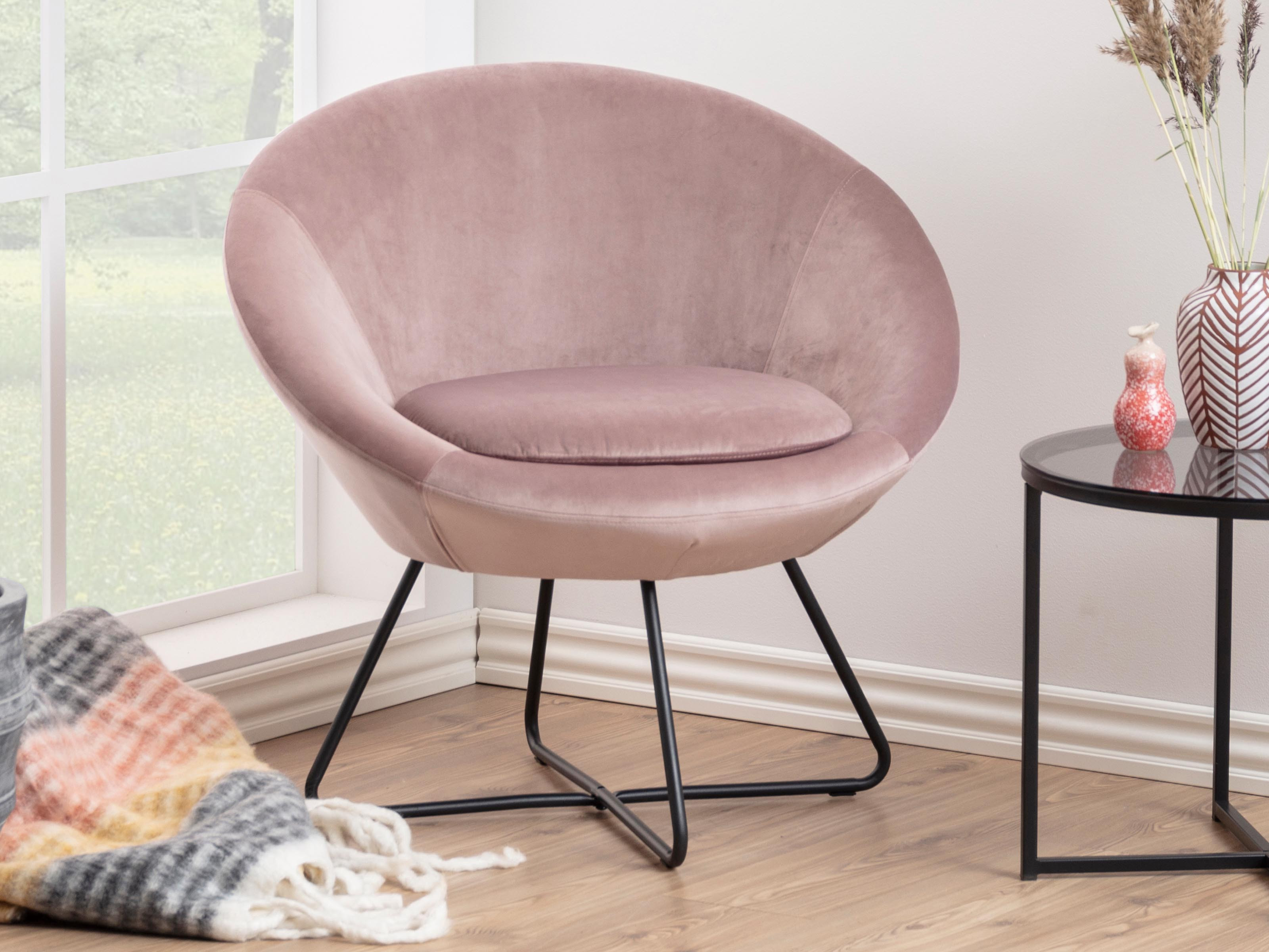 Fauteuil CENTURA roze