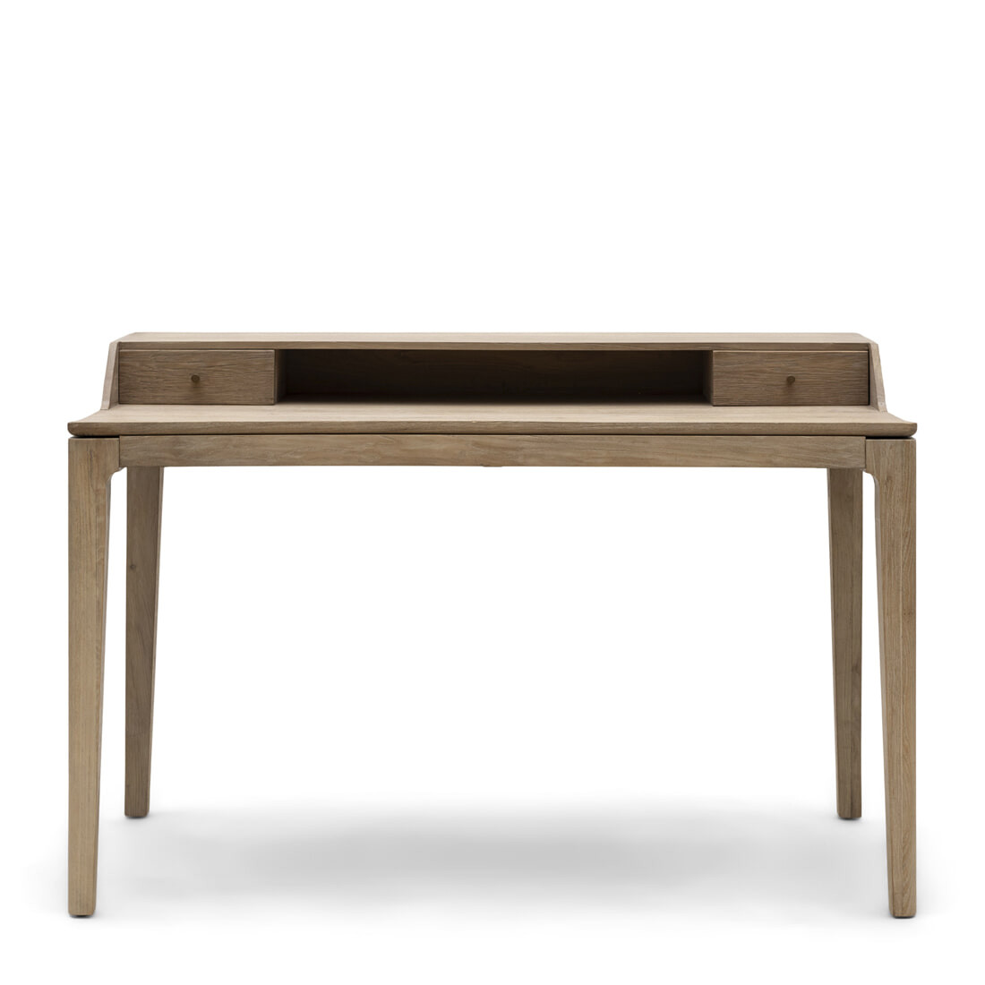 Rivièra Maison Bureau Imola Eikenhout, 130 x 70cm - Bruin