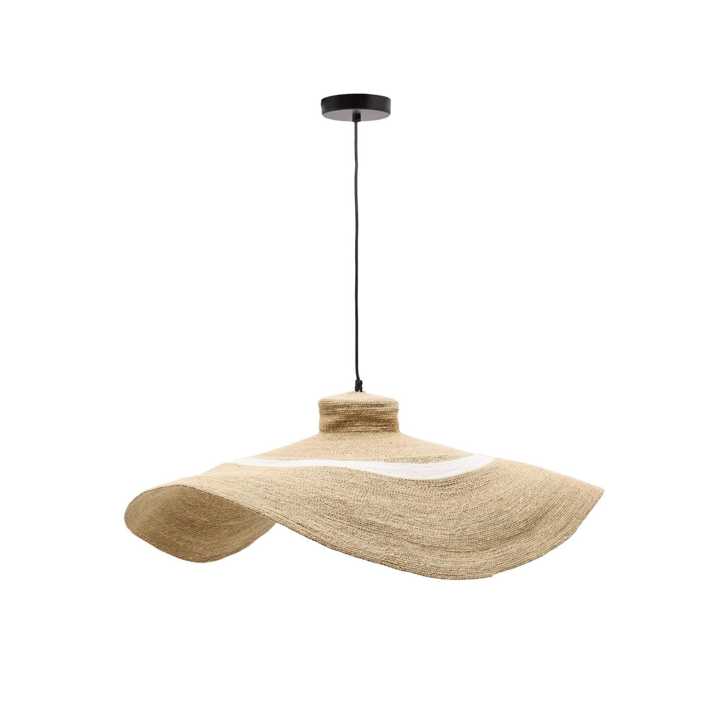 Kave Home Hanglamp 'Albenya' Zeegras, 90cm