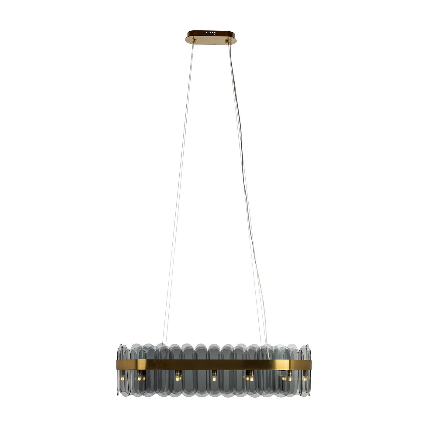 Richmond Hanglamp 'Julio', kleur Brushed Gold