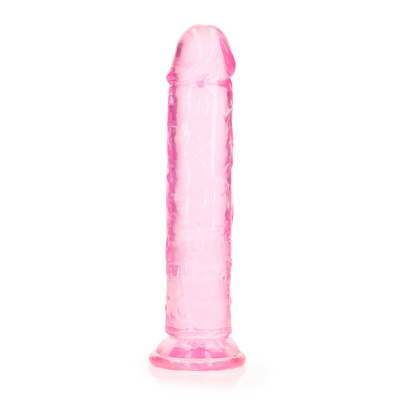 RealRock by Shots Straight Realistic Dildo with Suction Cup - 7'' / 18