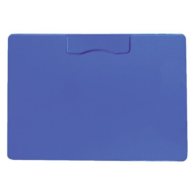 Klembord magnetisch A4 dwars blauw