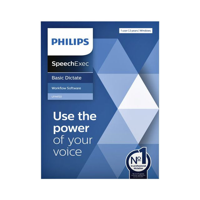 Licentie Philips LFH4722 SpeechExec Basic Dictate