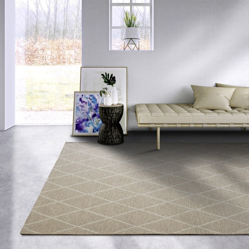 Wollen Vloerkleed Maria Beige - Villeroy & Boch - 200x290 cm - Rechthoek - Dekbed-Discounter.nl