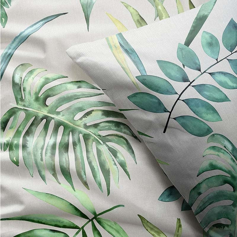 Dekbedovertrek Luna Flowers Dekbedovertrek - Tweepersoons (200x220 cm) - Meerkleurig Microvezel - Dessin: Bloemen - Luna Bedding -