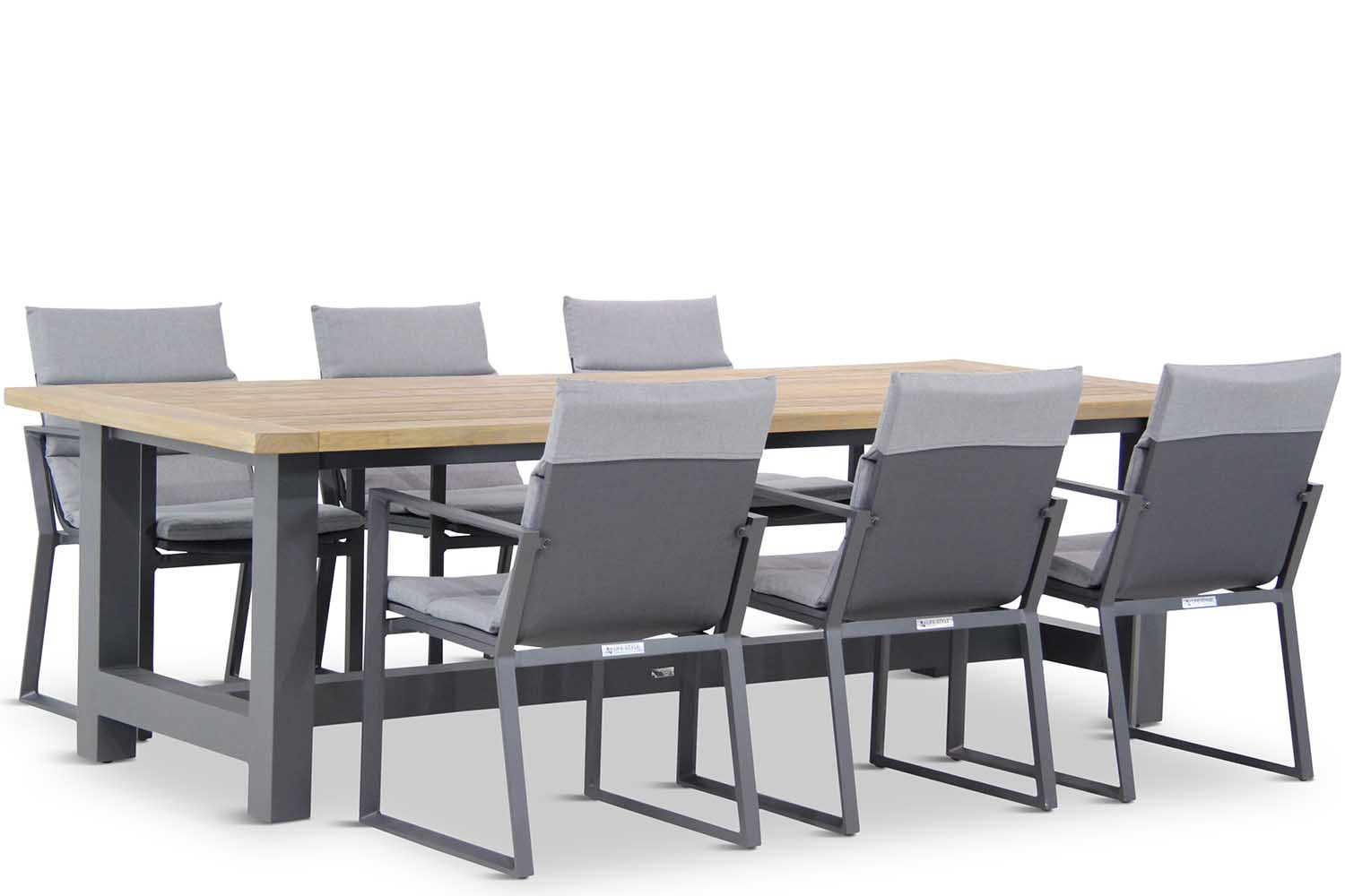 Lifestyle Treviso/San Francisco 260 cm dining tuinset 7-delig