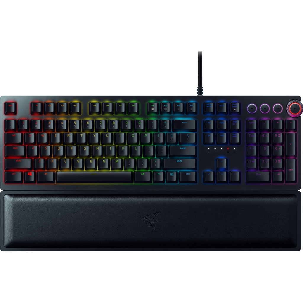 Razer Huntsman Elite Toetsenbord met polssteun Qwerty