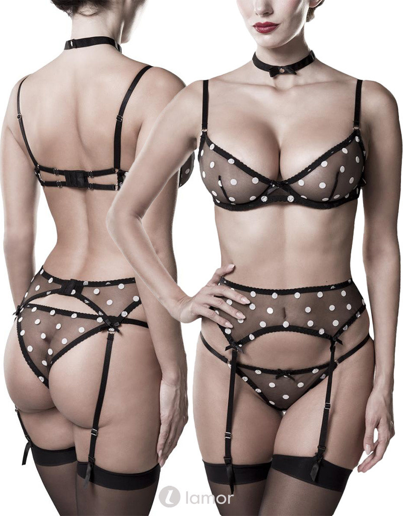 * GREY VELVET 4-delige lingerie set van Grey Velvet, GV20227