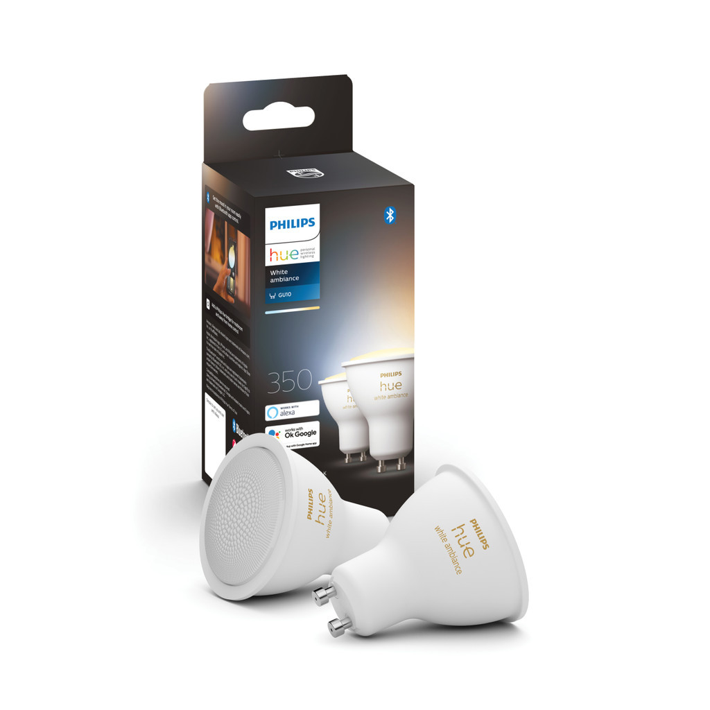 Philips Hue White Ambiance GU10 Duo pack