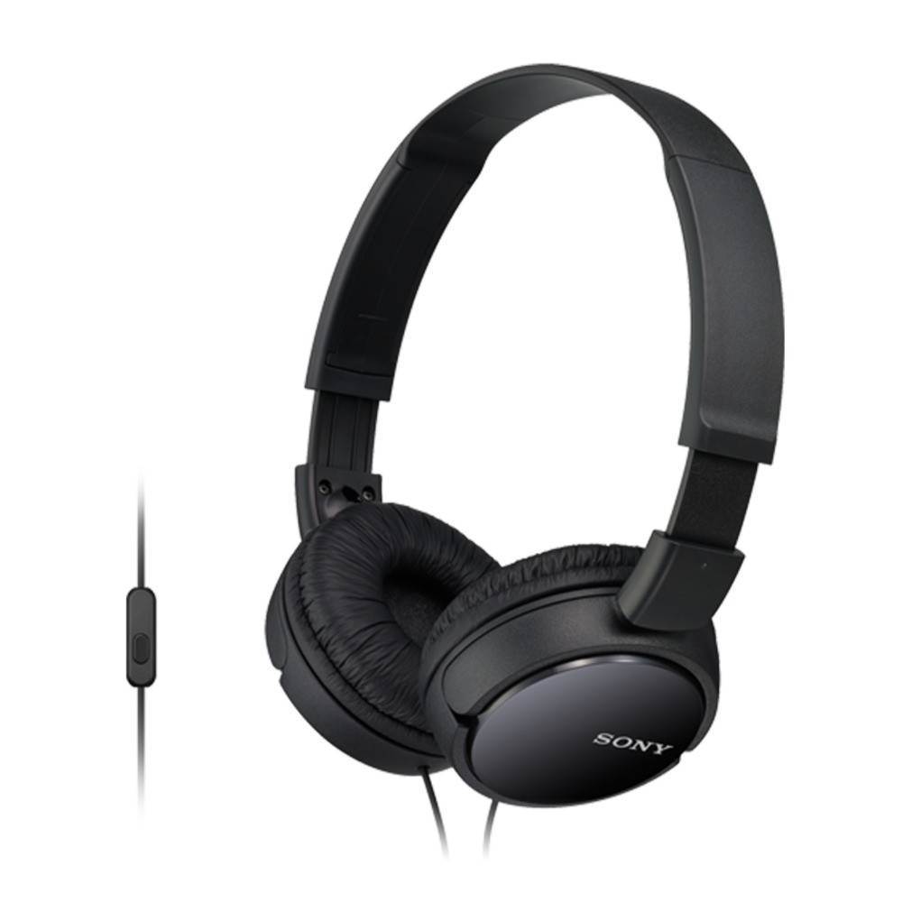 Sony MDR-ZX110AP Hoofdtelefoon Zwart