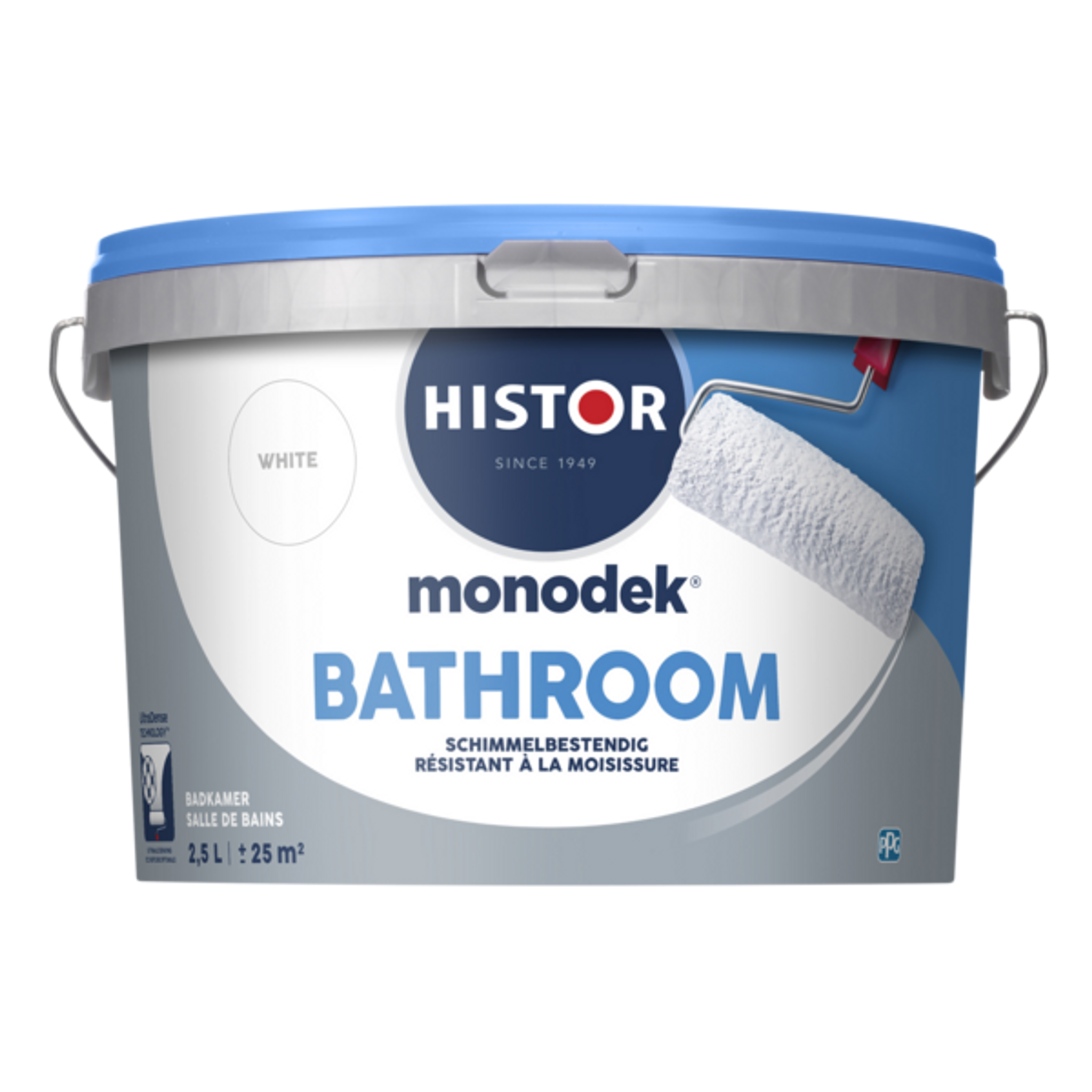 Histor Monodek Bathroom - Wit - 2,5 liter