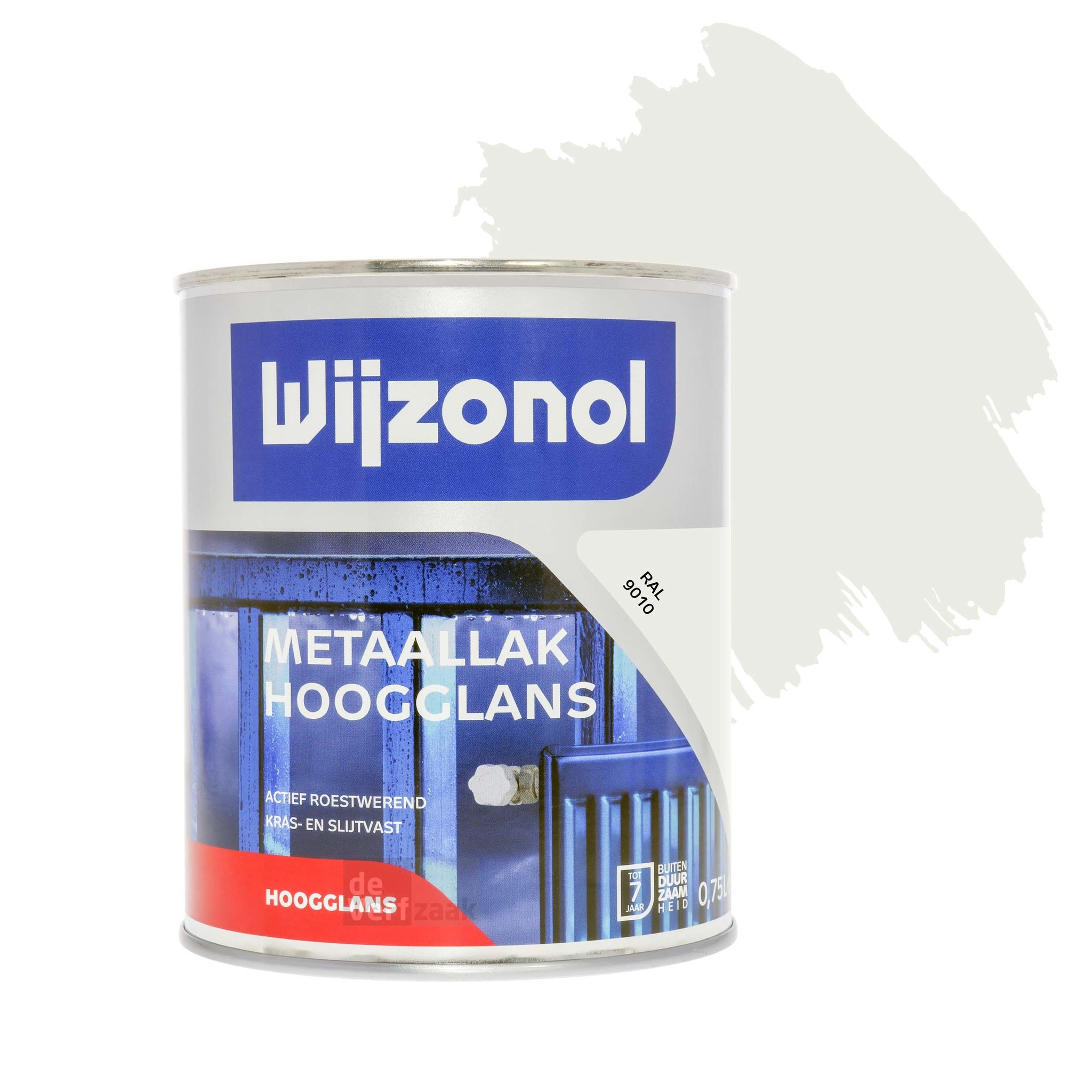 Wijzonol Metaallak Hoogglans RAL 9010