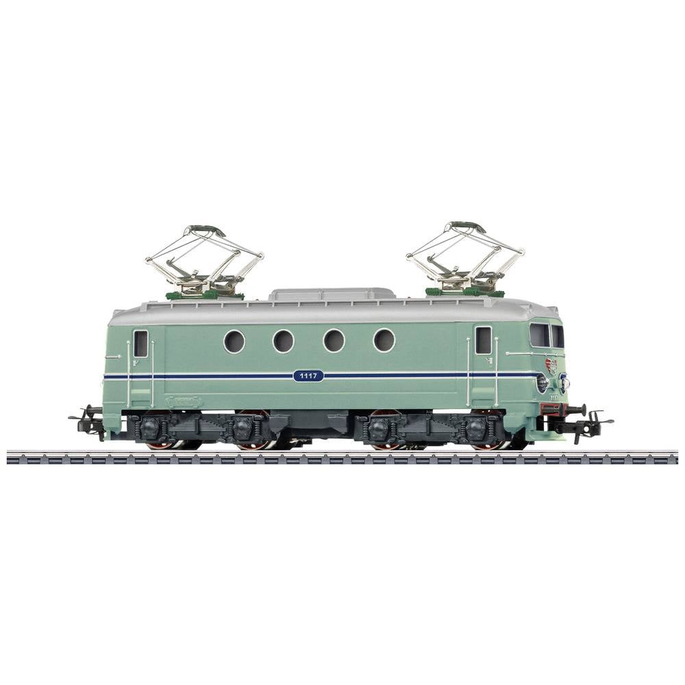 Märklin 30131 H0 elektrische locomotief serie 1100, turquoise-groen, van de NS