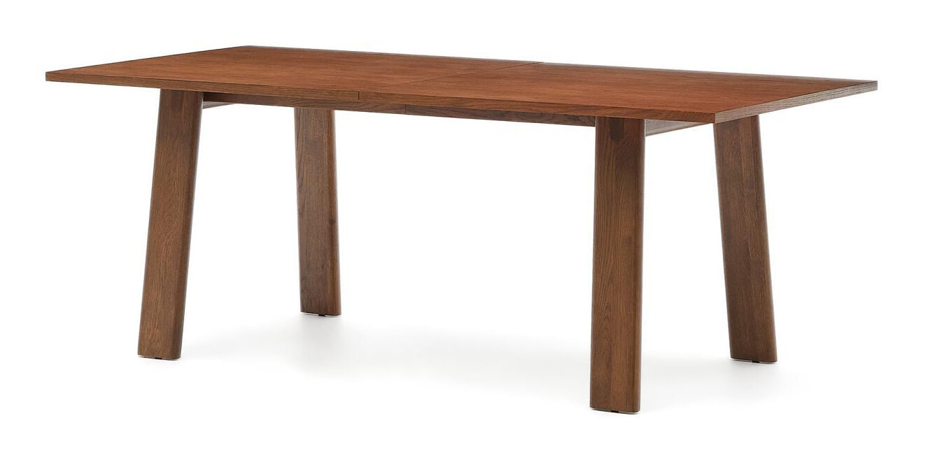 Kave Home Uitschuifbare Eettafel Arlen Eiken, 200-250 x 95cm