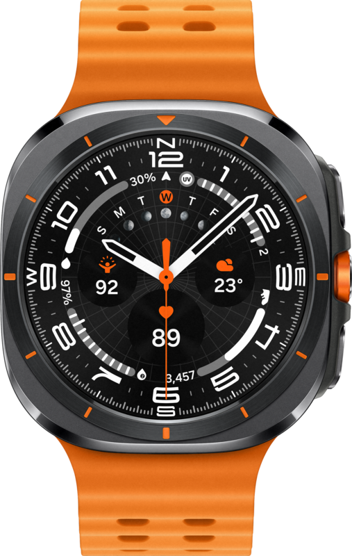 Samsung Galaxy Watch Ultra 4G Grijs/Oranje 47mm