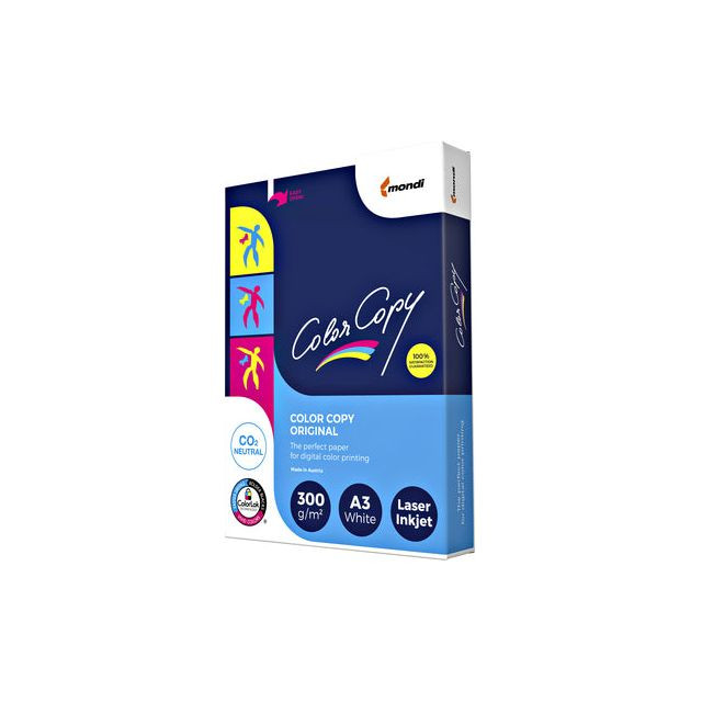 Laserpapier Color Copy A3 300gr wit 125vel | 5 stuks