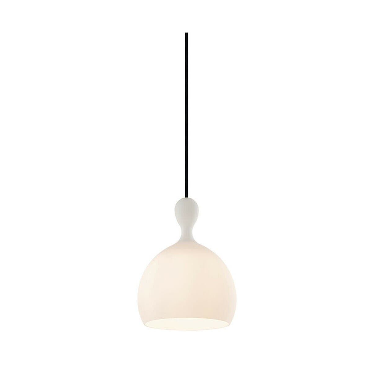 Halo Design Hanglamp 'DUEODDE' Ø18cm, Opaalglas