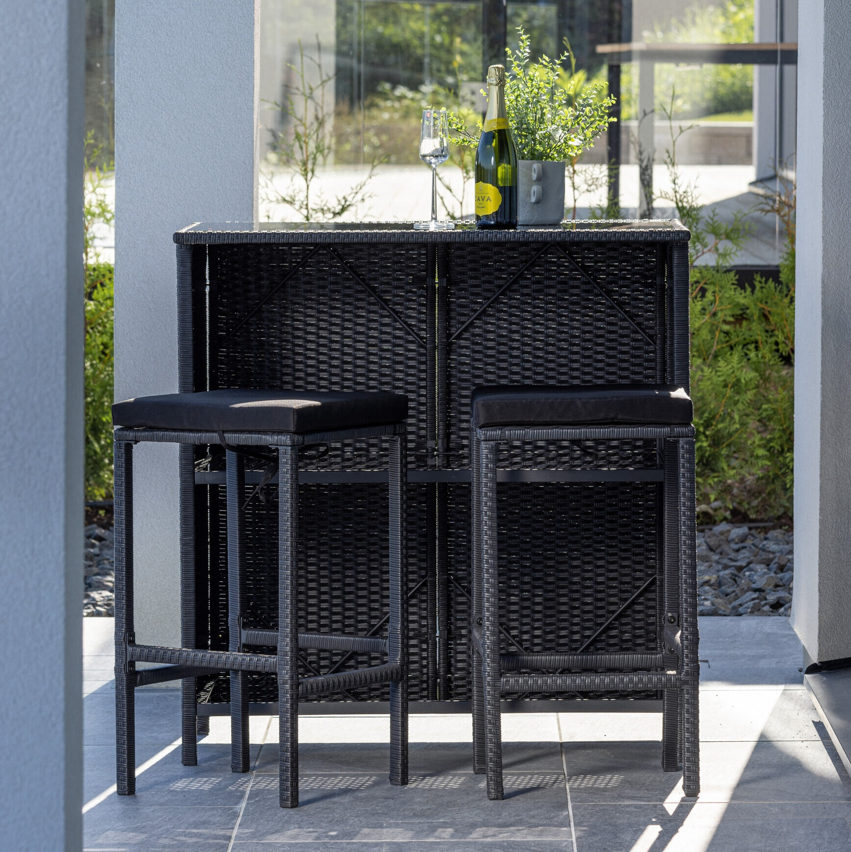 Nohr Outdoor Barset Zeena - Zwart